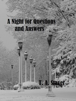 cover image of A Night for Questions and Answers
